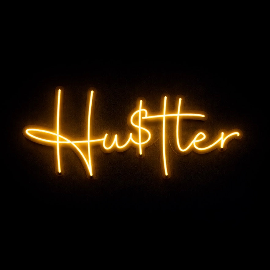 Hustler - LED Neon Sign