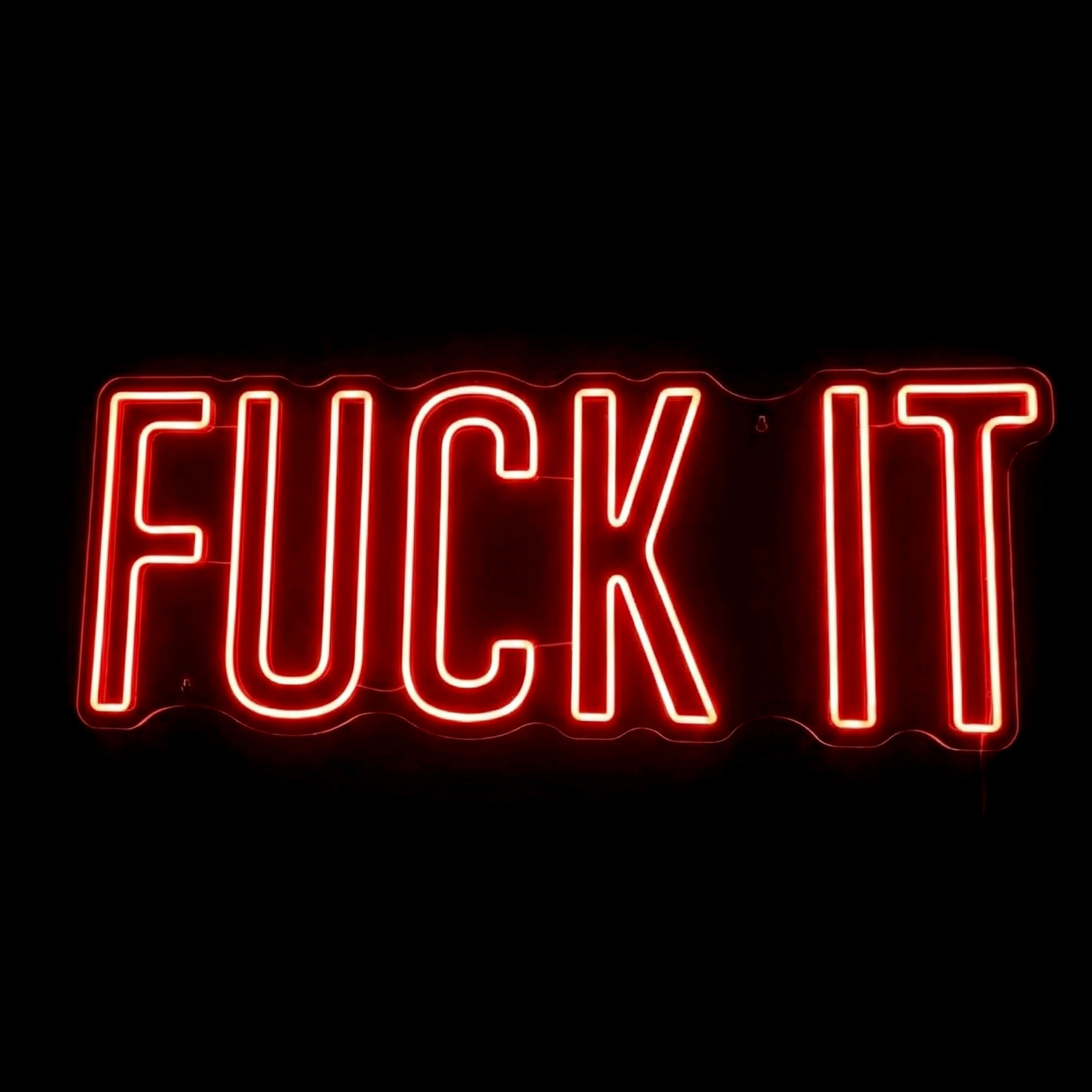 Fuck It - LED Neon Sign