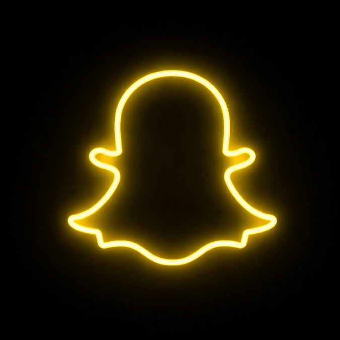 Snapchat - LED Neon Sign
