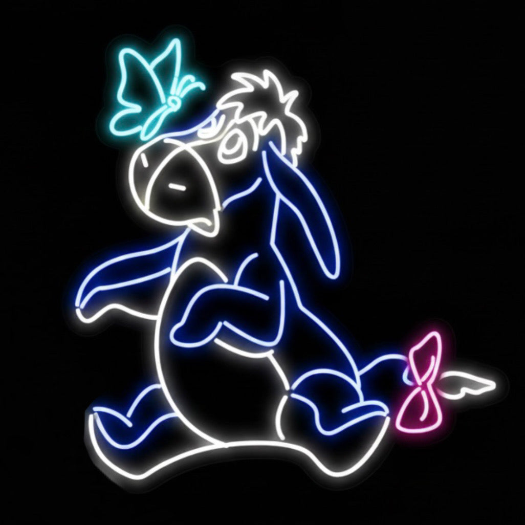 Eeyore - LED Neon Sign