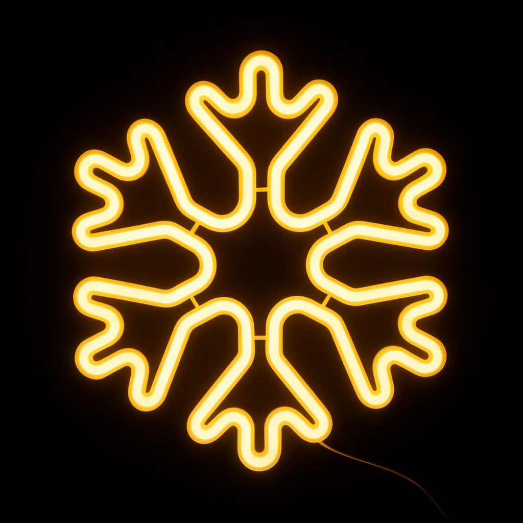 Snowflake - LED Neon Sign