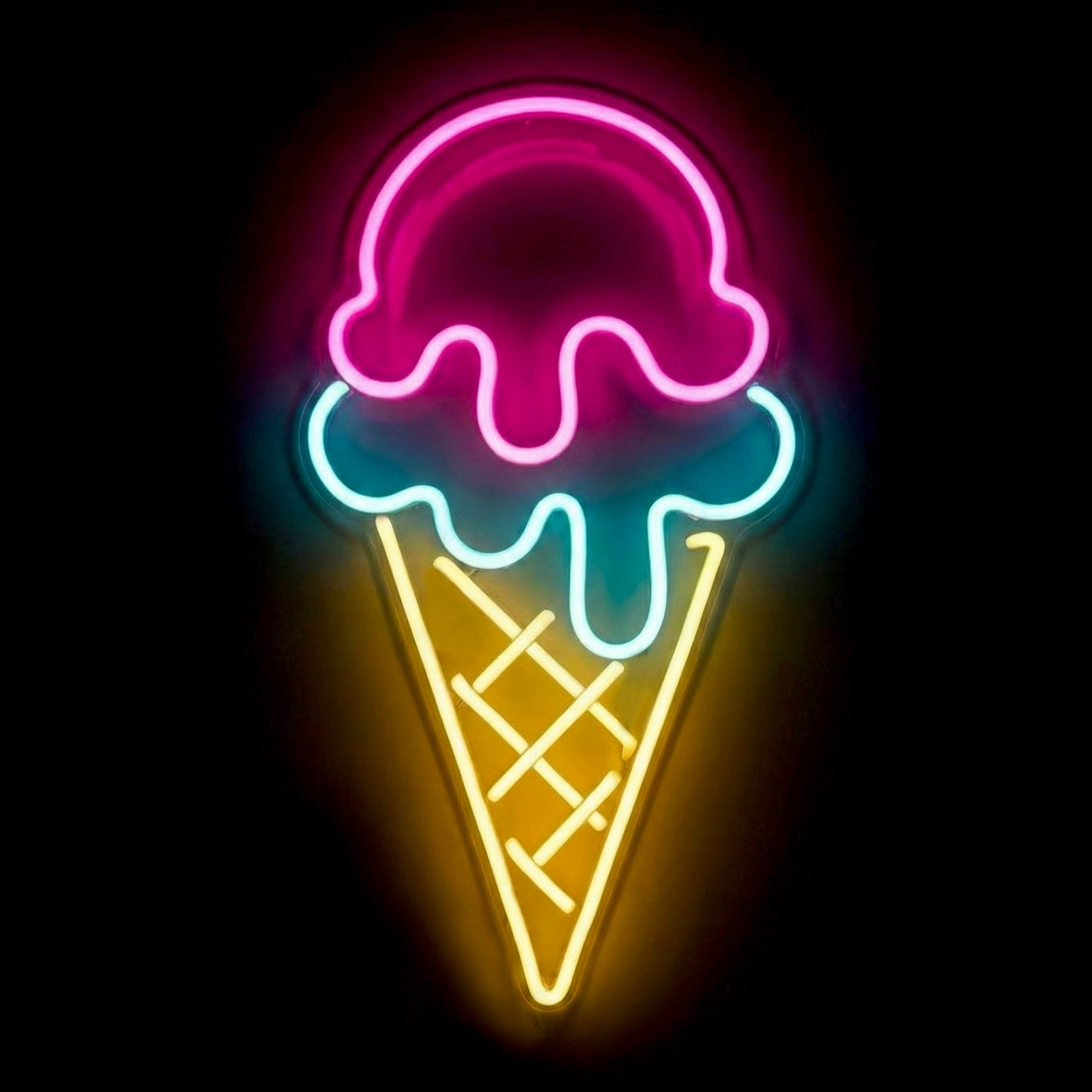 Ice Cream - LED Neon Sign