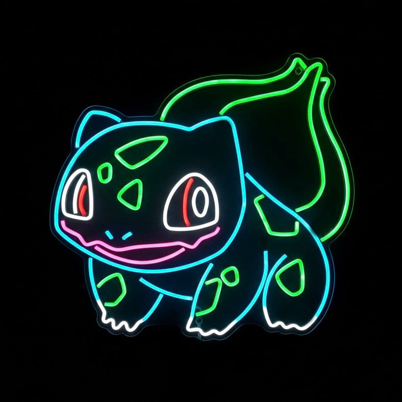 Bulbasaur - LED Neon Sign