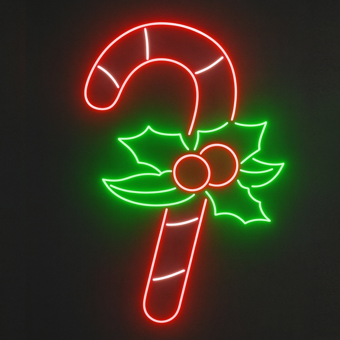 Candy Cane - LED Neon Sign