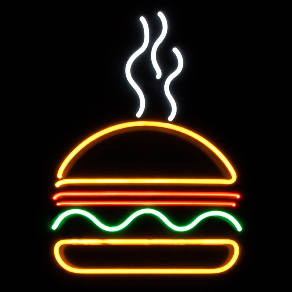 Hamburger - LED Neon Sign