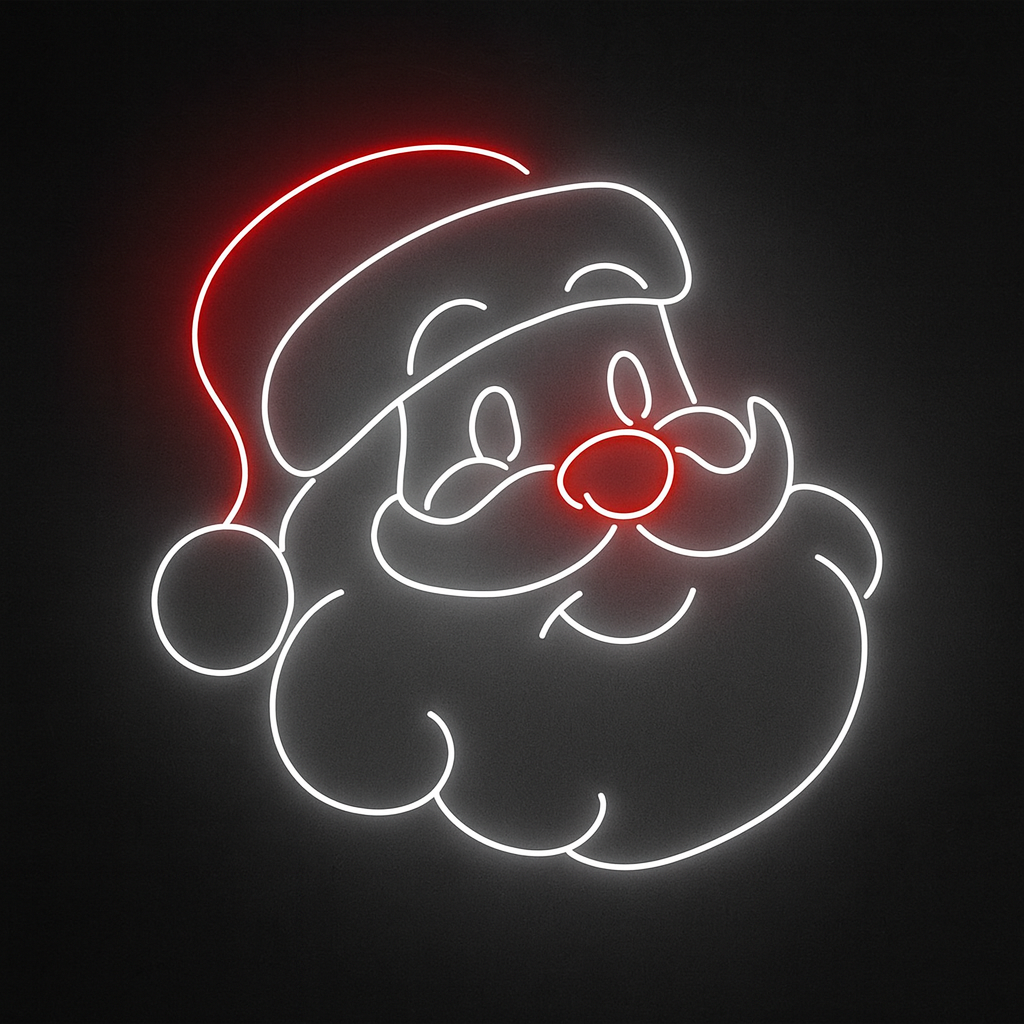 Santa Claus - LED Neon Sign