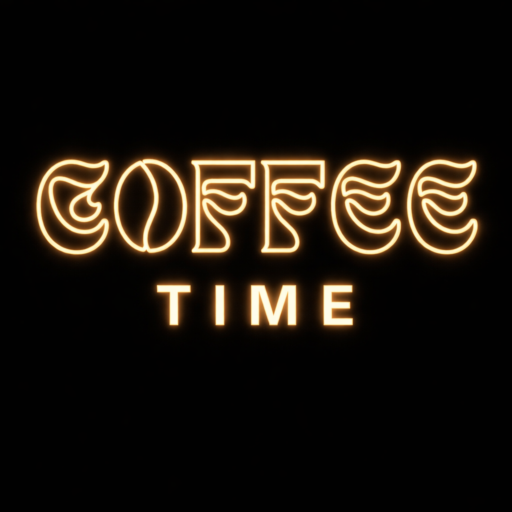 Coffee Time - LED Neon Sign