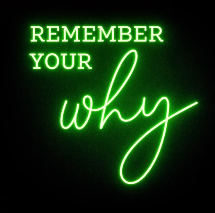Remember Your Why - LED Neon Sign