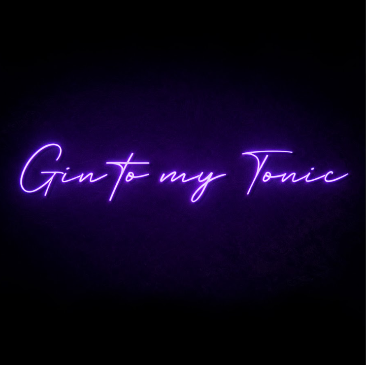 Gin To My Tonic - LED Neon Sign