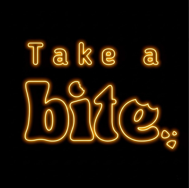 Take A Bite - LED Neon Sign