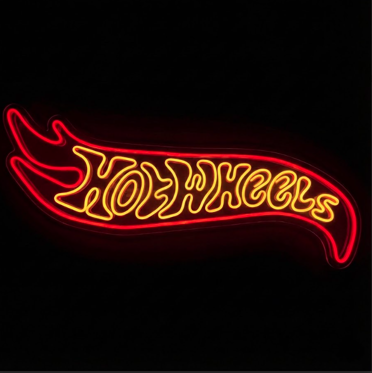 Hot Wheels - LED Neon Sign